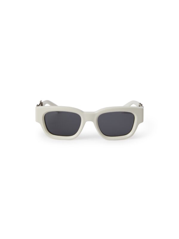 POSEY SUNGLASSES WHITE DARK GREY - Image 2